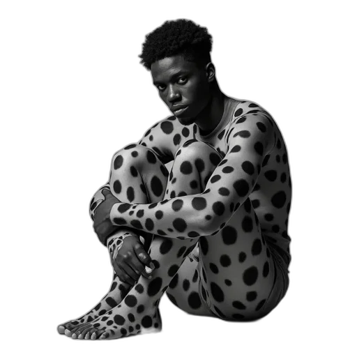 jacket, shoes, animal, face transparent PNG cut-out