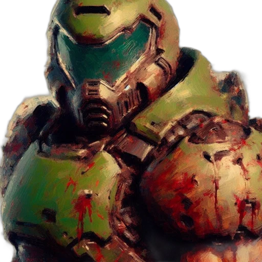 robot, weapon, face, creature transparent PNG cut-out