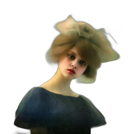 hat, dress, mask, face transparent PNG cut-out