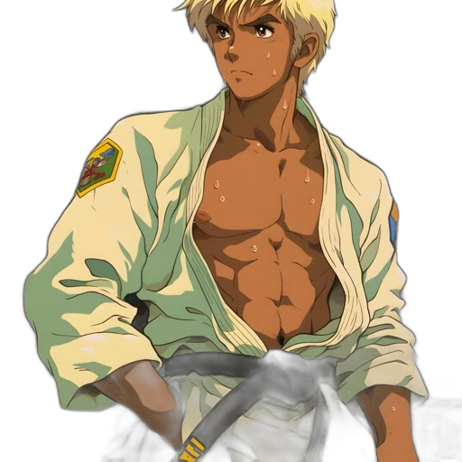 jacket, staff, sword, weapon transparent PNG cut-out