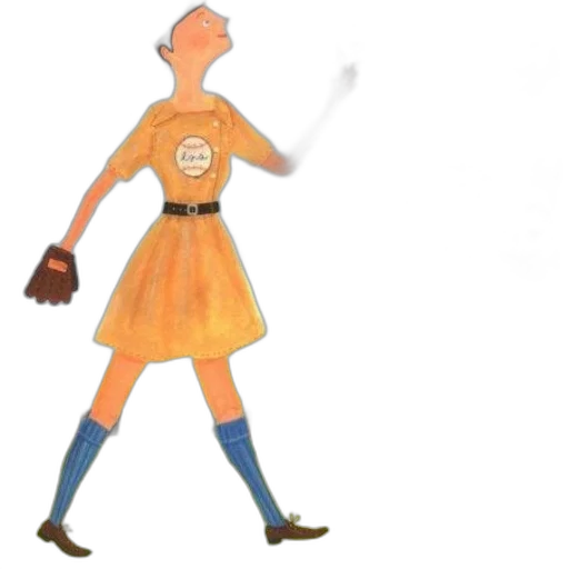 dress, staff, concept art, watercolor transparent PNG cut-out