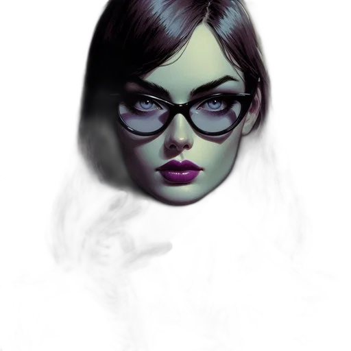 mask, face, comic book art, fantasy art transparent PNG cut-out