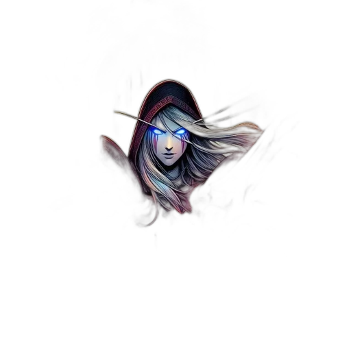 face, staff, mask, creature transparent PNG cut-out