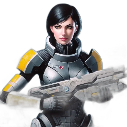 robot, weapon, concept art, fantasy art transparent PNG cut-out