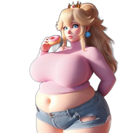 dress, food, concept art, 3d render transparent PNG cut-out