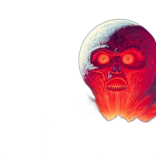 mask, face, creature, concept art transparent PNG cut-out