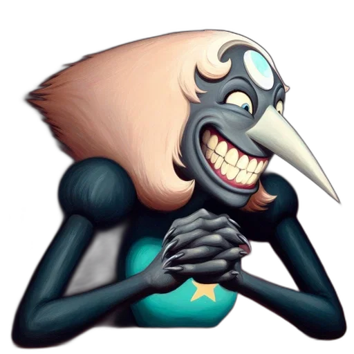 creature, mask, animal, robot transparent PNG cut-out