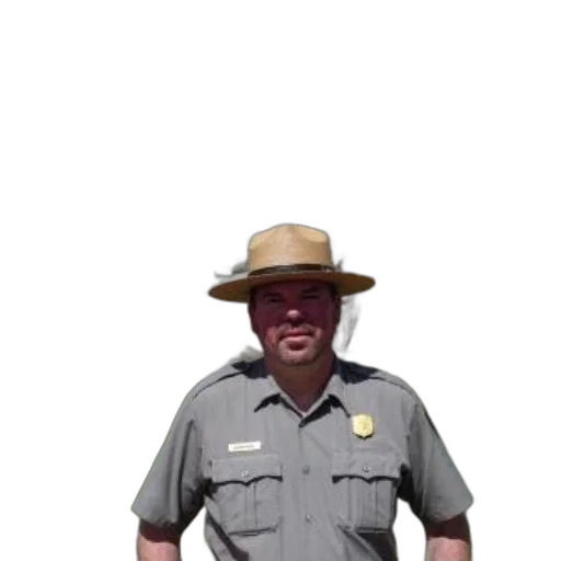 staff, hat, jacket, animal transparent PNG cut-out