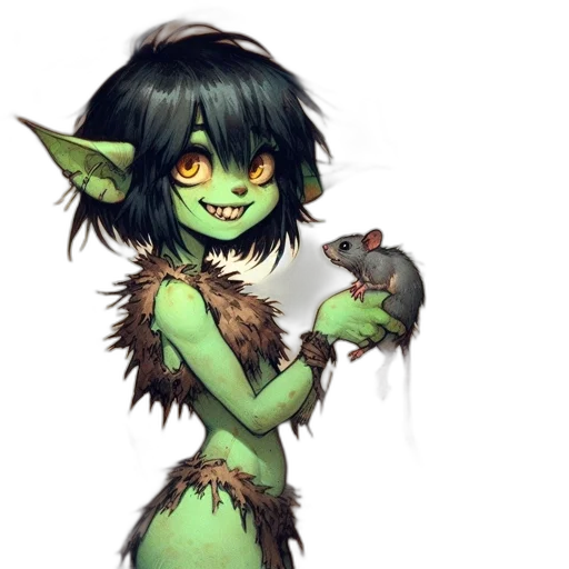staff, creature, fantasy art, concept art transparent PNG cut-out