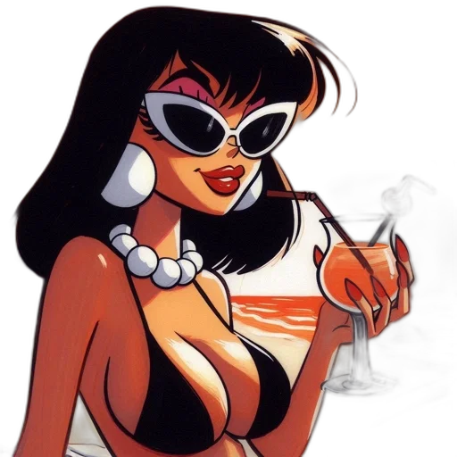 jewelry, cartoon, comic book art, concept art transparent PNG cut-out