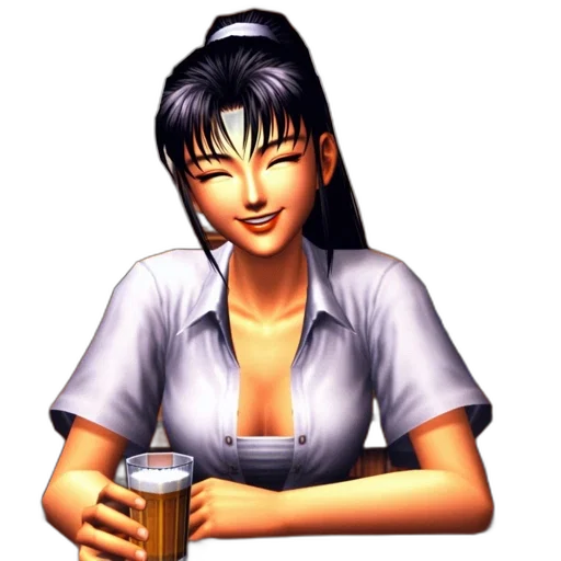 staff, vaporwave, 3d render, photorealistic transparent PNG cut-out