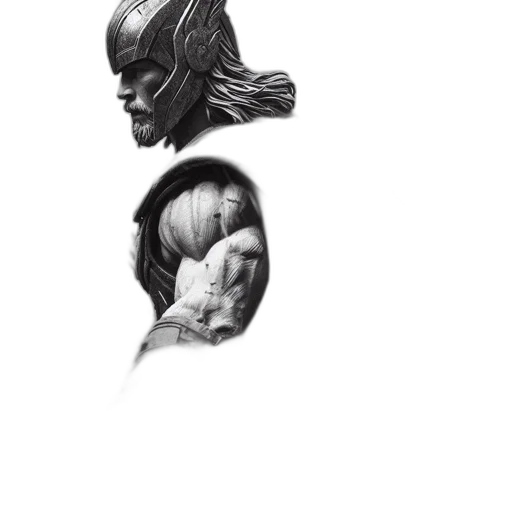 hair, face, mask, creature transparent PNG cut-out