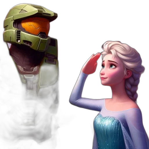 hat, crown, robot, dress transparent PNG cut-out