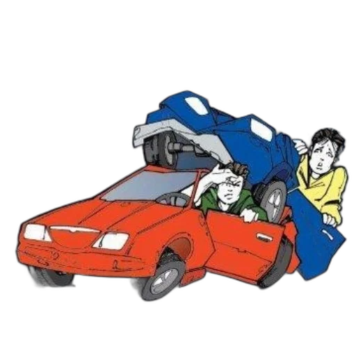 car, jacket, concept art, cartoon transparent PNG cut-out