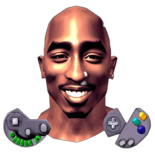 face, mask, staff, 3d render transparent PNG cut-out