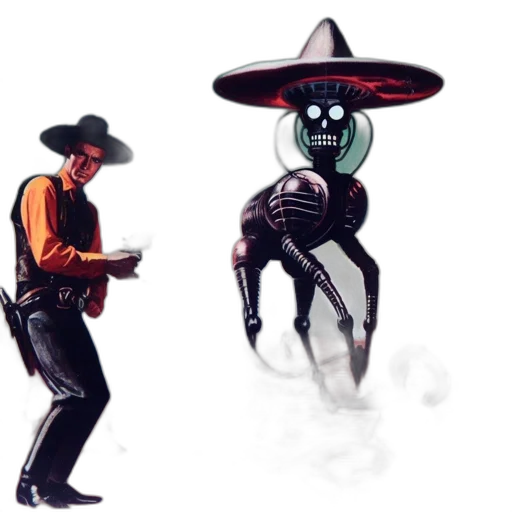 mask, robot, creature, hat transparent PNG cut-out