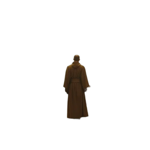 jacket, staff, dress, hat transparent PNG cut-out