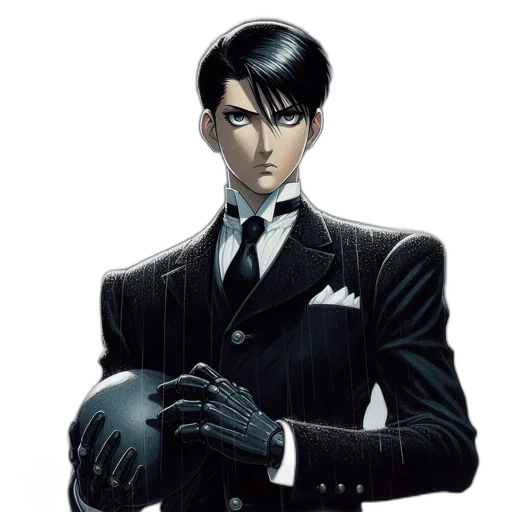 mask, face, jacket, staff transparent PNG cut-out