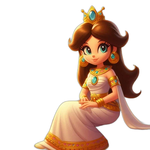 crown, jewelry, dress, staff transparent PNG cut-out