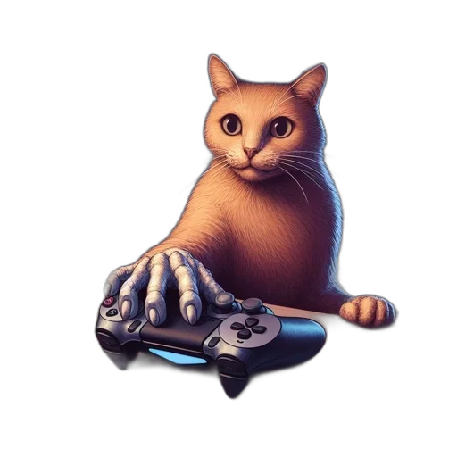 robot, animal, weapon, staff transparent PNG cut-out