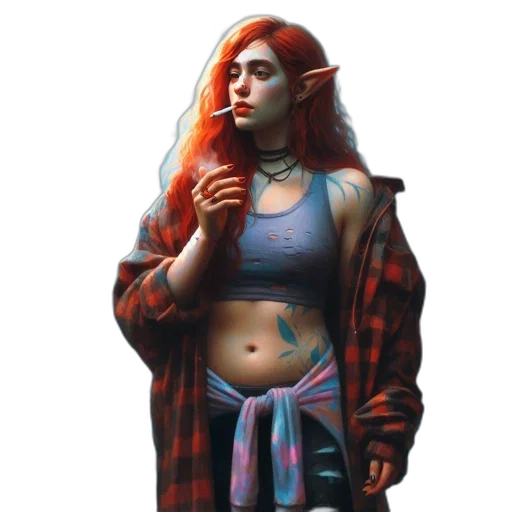 jacket, dress, jewelry, concept art transparent PNG cut-out