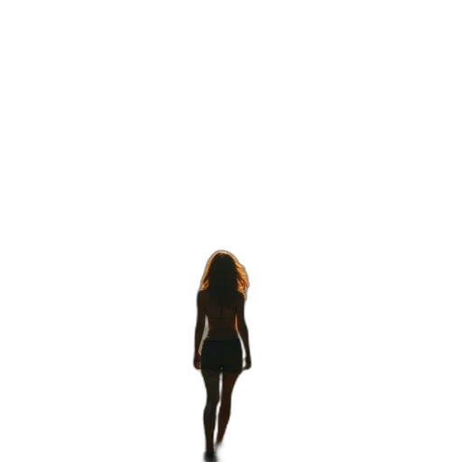 dress, hair, creature, jacket transparent PNG cut-out