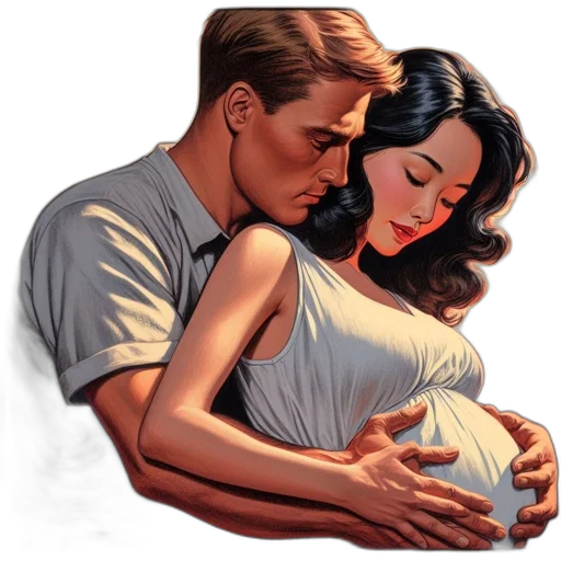 photorealistic, comic book art, oil painting, concept art transparent PNG cut-out