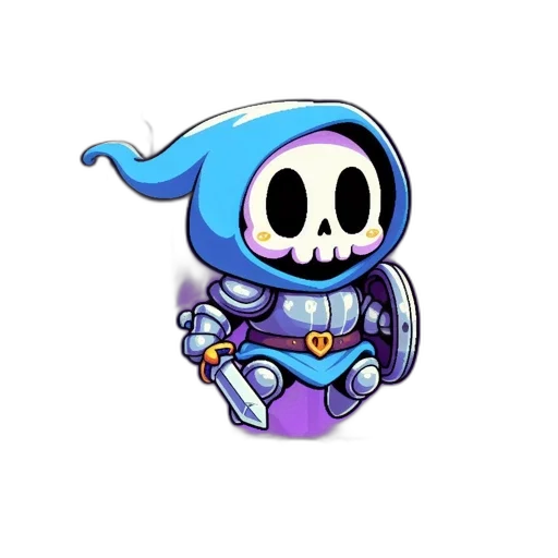 robot, staff, jacket, pixel art transparent PNG cut-out