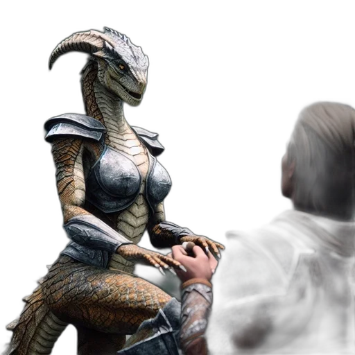 dragon, creature, animal, concept art transparent PNG cut-out