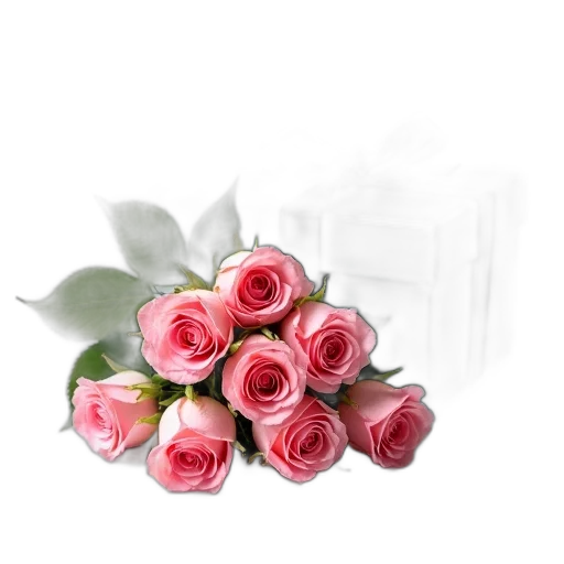 flower, jewelry, crown, photorealistic transparent PNG cut-out