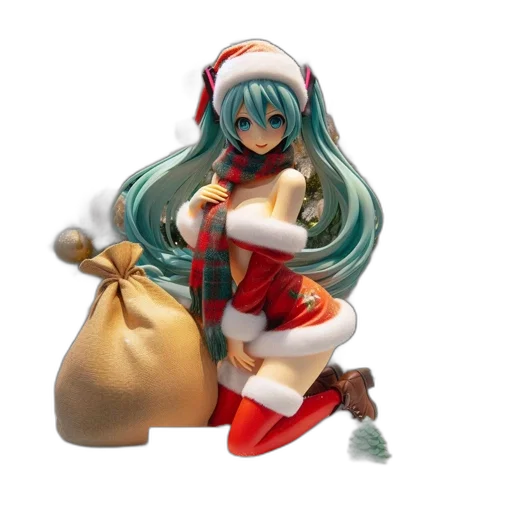 3d render, concept art, anime, figure transparent PNG cut-out