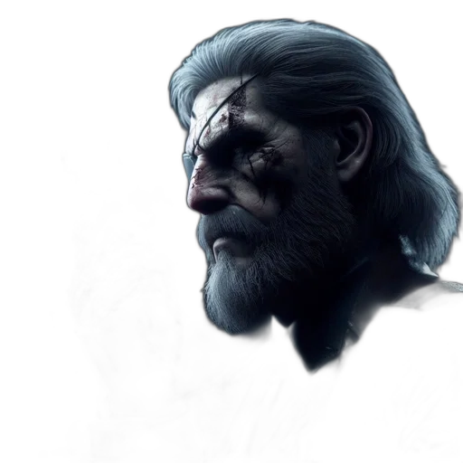 face, mask, creature, concept art transparent PNG cut-out