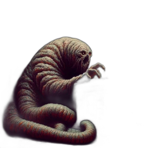 creature, animal, hair, staff transparent PNG cut-out
