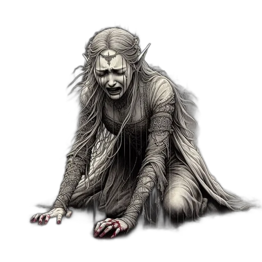creature, staff, animal, mask transparent PNG cut-out