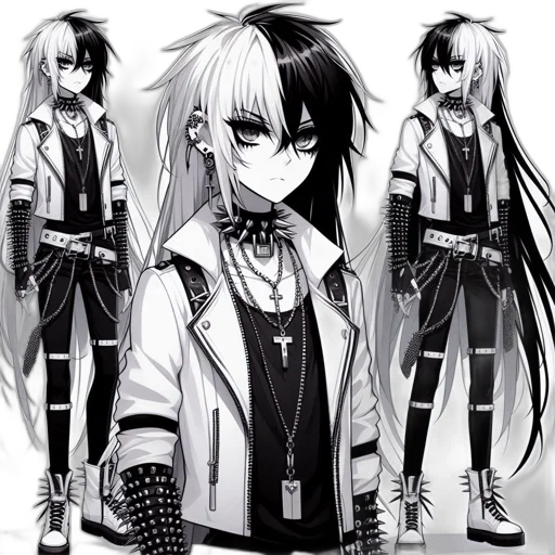 jacket, staff, weapon, sword transparent PNG cut-out