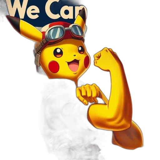 car, concept art, pixel art, pikachu transparent PNG cut-out