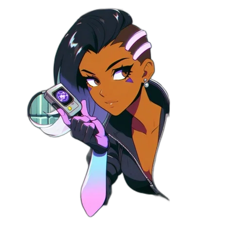 weapon, staff, jewelry, cyberpunk transparent PNG cut-out