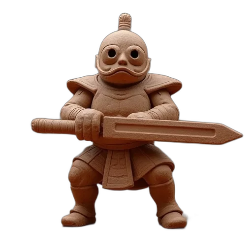 robot, weapon, staff, sword transparent PNG cut-out