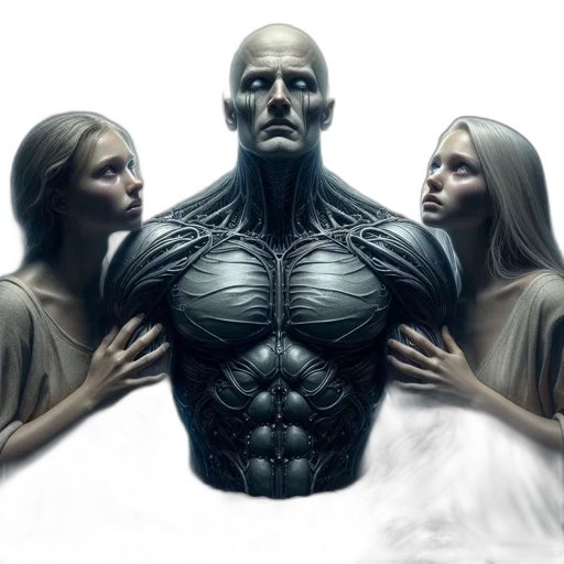robot, face, mask, creature transparent PNG cut-out