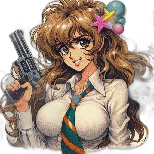 weapon, staff, anime, cartoon transparent PNG cut-out