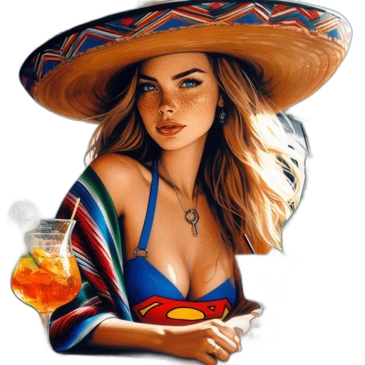 hat, dress, jewelry, food transparent PNG cut-out
