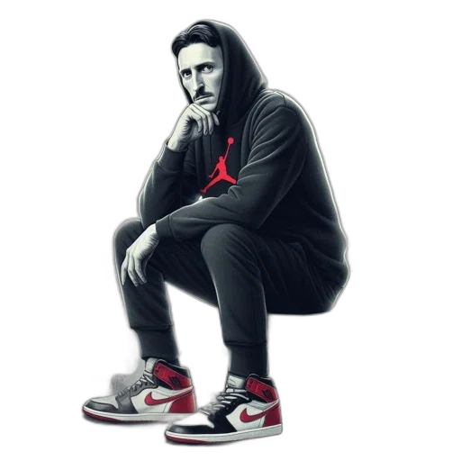 shoes, jacket, face, mask transparent PNG cut-out