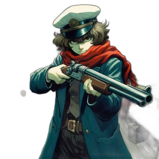 staff, weapon, hat, concept art transparent PNG cut-out