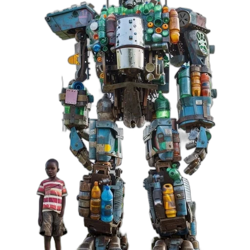 robot, weapon, animal, car transparent PNG cut-out