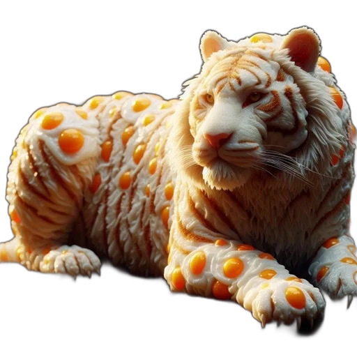 animal, creature, 3d render, photorealistic transparent PNG cut-out