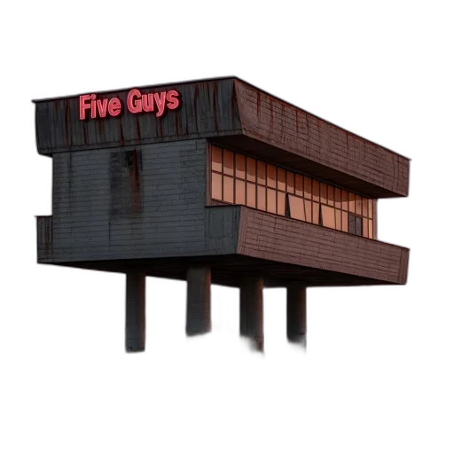 building, furniture, 3d render, concept art transparent PNG cut-out