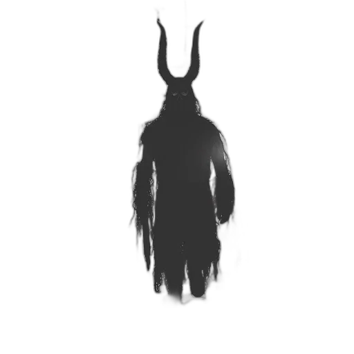 creature, animal, mask, hair transparent PNG cut-out