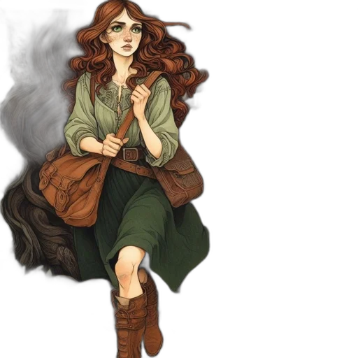 dress, jacket, concept art, fantasy art transparent PNG cut-out
