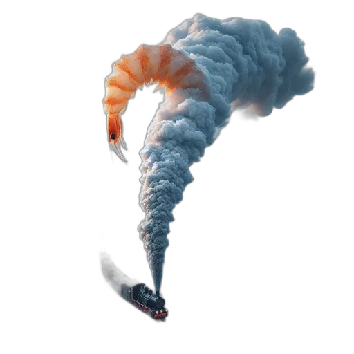umbrella, dragon, jacket, hair transparent PNG cut-out