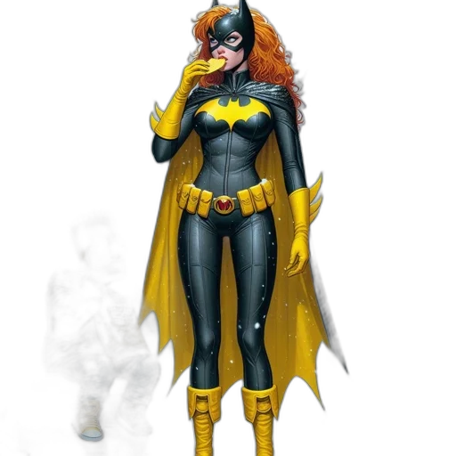 comic book art, concept art, fantasy art, cartoon transparent PNG cut-out